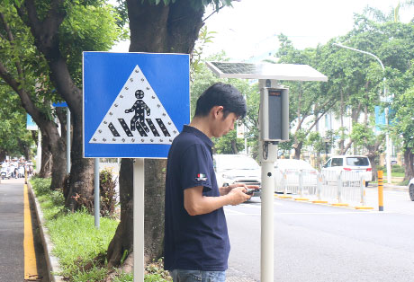 交通安全--路口安全智能語音提示器