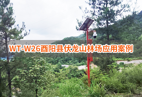 森林防火案例|WT-W26用在酉陽縣伏龍山林場