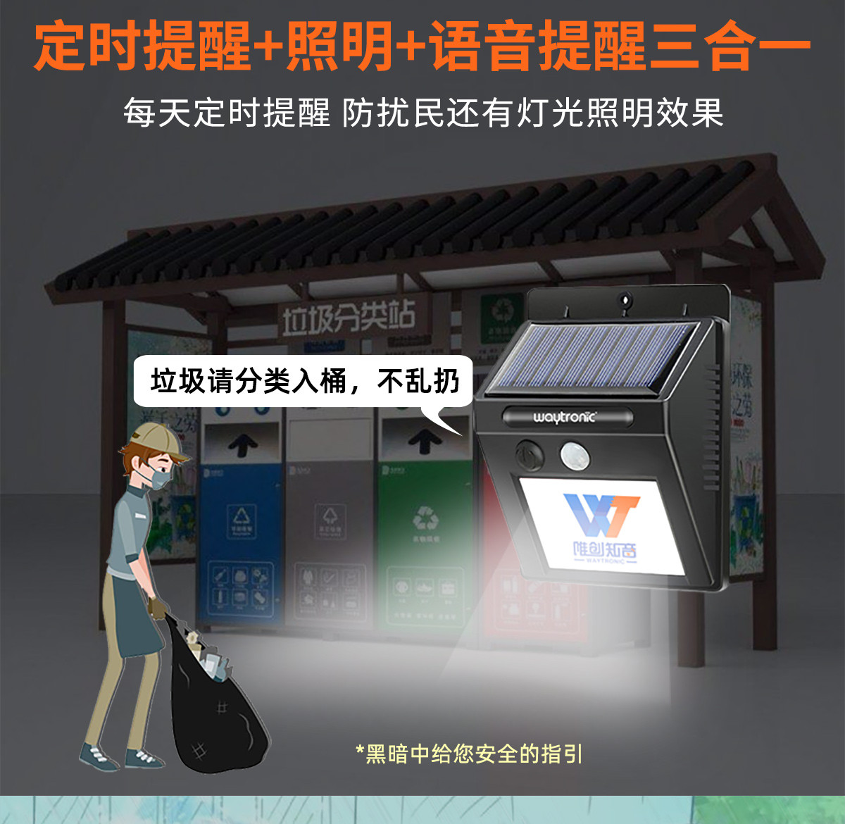 垃圾分類語(yǔ)音播報(bào)器