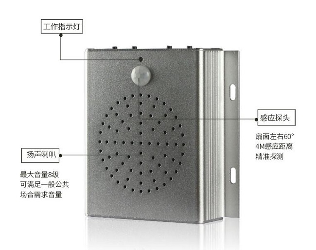 上下扶梯安全語音提示器，自動扶梯語音提示器，商場扶梯語音安全提示裝置