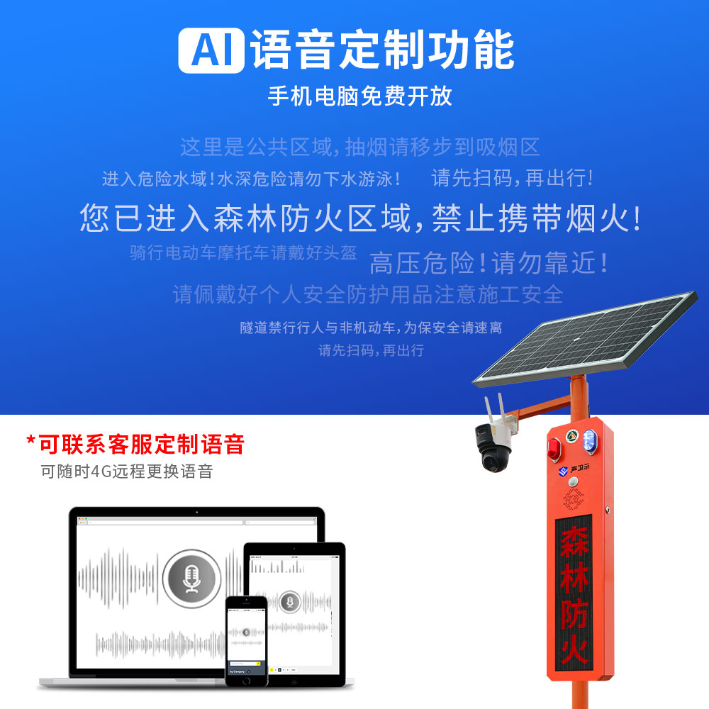 WT-W26太陽能語音提示器